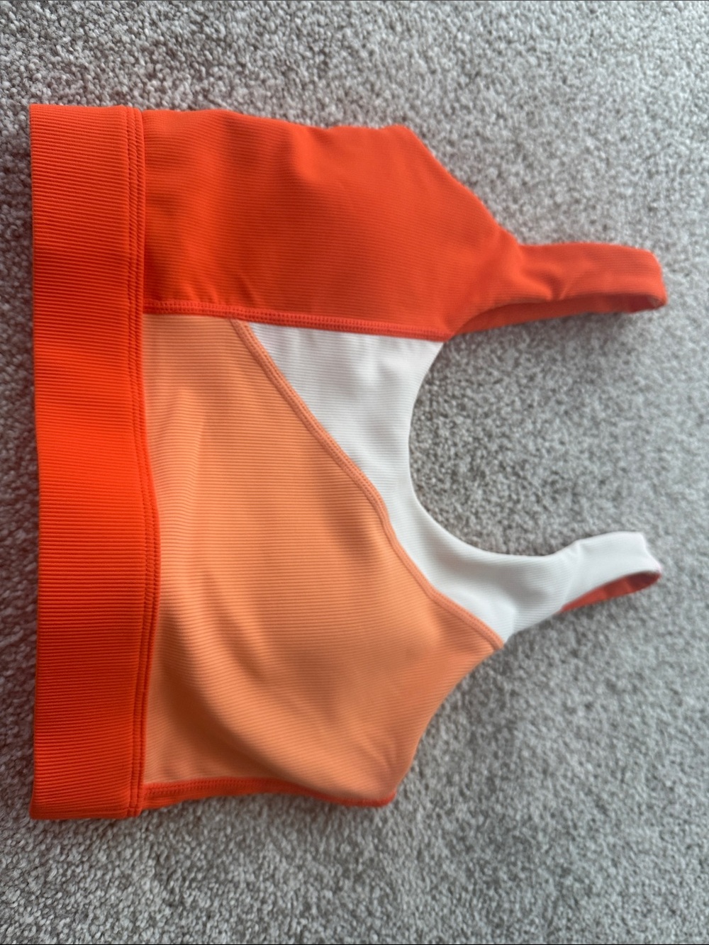 WILO Workout Set - Orange & White - Size XS - Picture 4 of 8